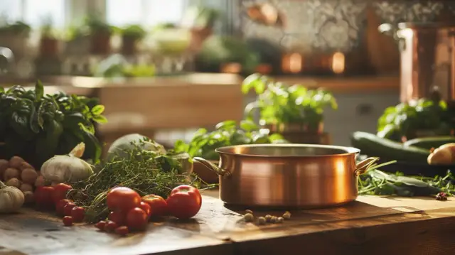 Naczynia miedziane w kuchni: Zalety i sposoby wykorzystania