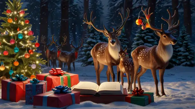 Jak nazywają się renifery św. Mikołaja? Quiz świąteczny dla każdego
