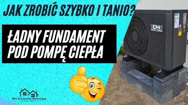 Jak zrobić fundament pod pompę ciepła – uniknij błędów i zapewnij trwałość instalacji
