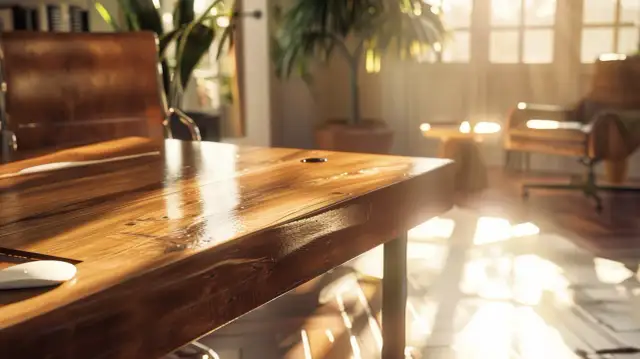 Dlaczego warto wybrać blat drewniany biurko do pracy w eleganckim stylu?