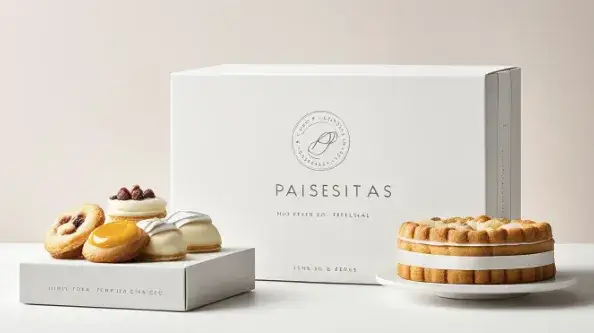 Minimalistyczny design w opakowaniach cukierniczych