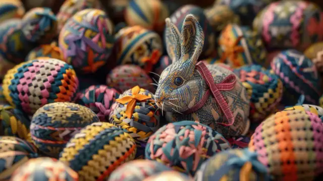 Jak ozdobić jajka wielkanocne ze wstążkami: Kreatywne pomysły