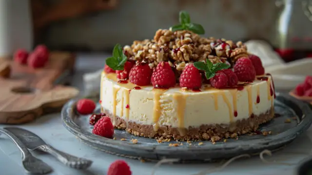 Sernik na zimno z mascarpone i mlekiem skondensowanym - przepis