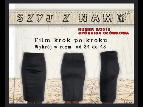 Jak uszyć idealną spódnicę ołówkową – wykrój i proste kroki dla początkujących