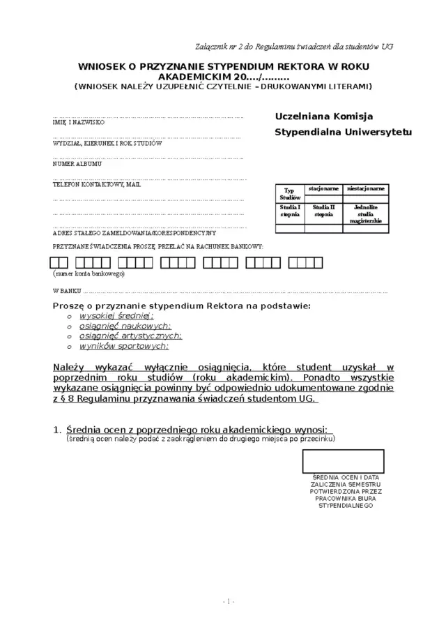 Jak bezbłędnie wypełnić wniosek o stypendium? Uniknij przykrych rozczarowań