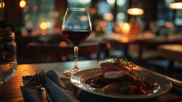 Kaczka i wino: połączenie idealne w sercu miasta