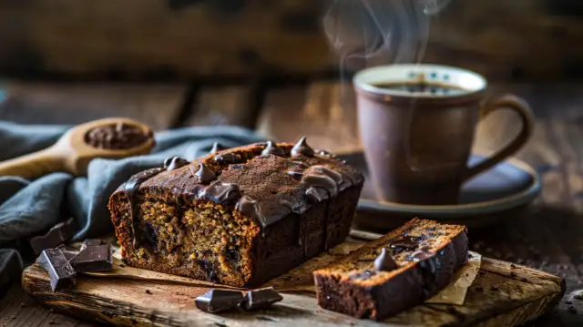 Chlebek bananowy czekoladowy - Przepis na wilgotne ciasto bananowe