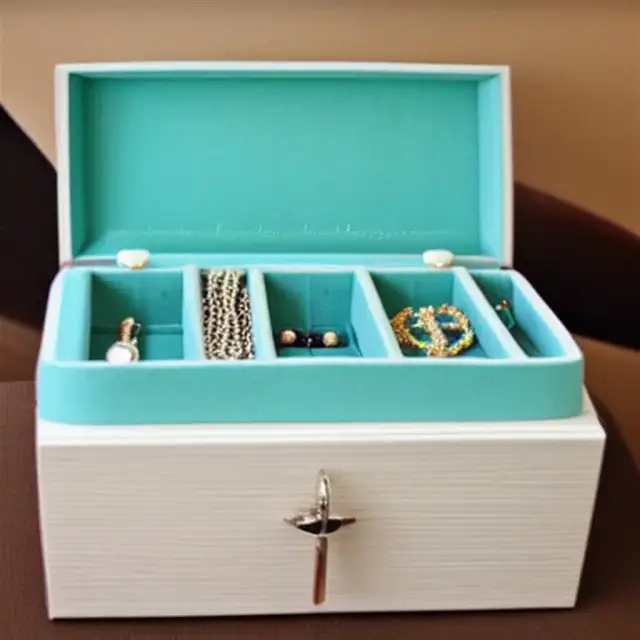 Proste pudełko na biżuterię krok po kroku. Zrób to sama bez stresu i kosztów