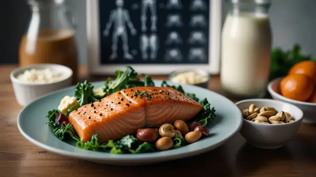 Dieta przy złamanej nodze: Co jeść, by przyspieszyć gojenie kości?