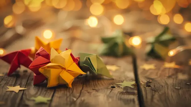 Jak zrobić gwiazdę betlejemską z papieru: Poradnik DIY