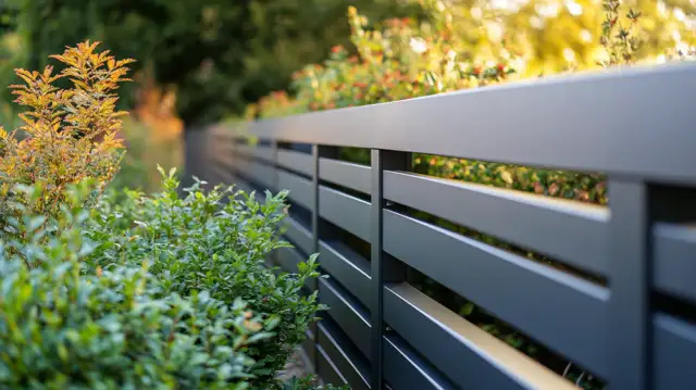 Ogrodzenie panelowe z taśmą: jakie wybrać, montaż i zalety?