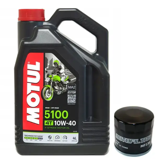 Olej Motul 10W40 5100 - idealny wybór dla Twojego motocykla
