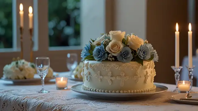 Pomysły i inspiracje na dekorację stołu na chrzest: Eleganckie aranżacje