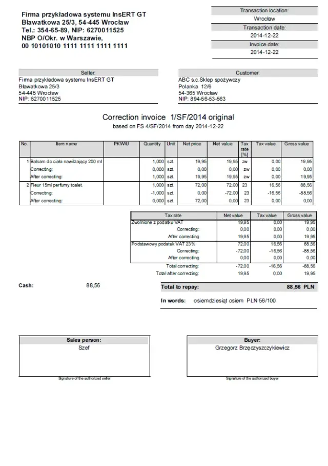 Korekta faktury sprzedaży jak księgować, uniknij kosztownych błędów