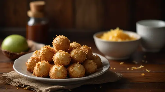 Kokosanki fit: Zdrowa wersja ulubionych ciasteczek, idealna na przekąskę