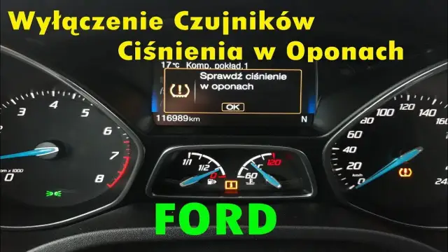 Gdzie jest czujnik ciśnienia opon i jak uniknąć problemów z nimi