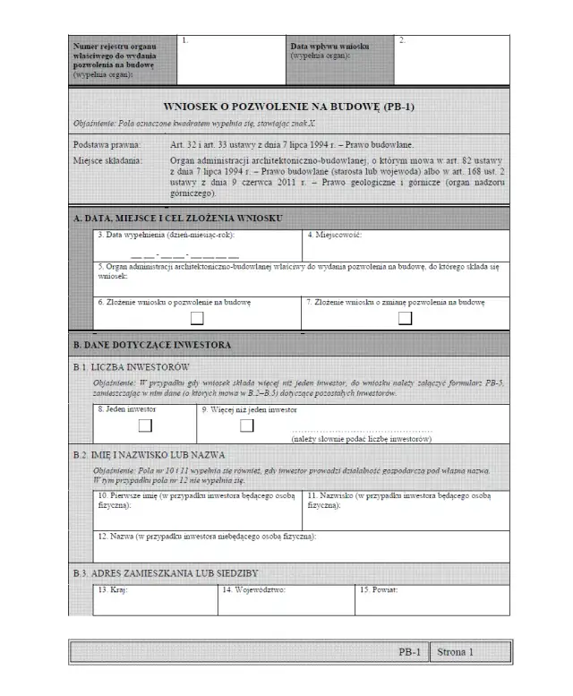 Jak uniknąć błędów przy wypełnianiu wniosku o pozwolenie na budowę lub rozbiórkę – krok po kroku