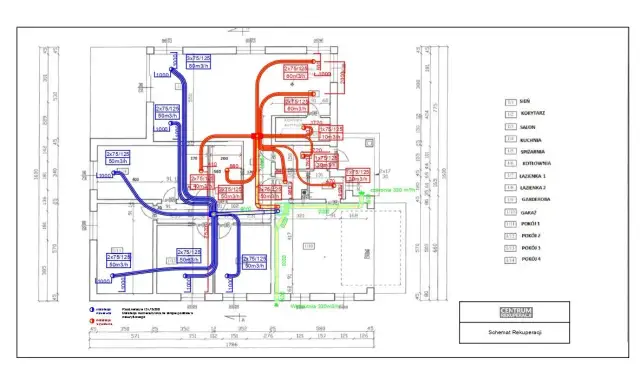 Schemat rekuperacji: Jak działa system odzysku ciepła w domu?