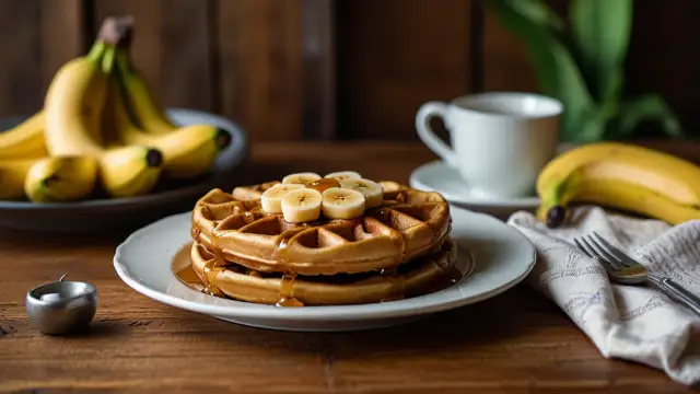 Gofry bananowe - przepis na pyszny deser w 5 prostych krokach