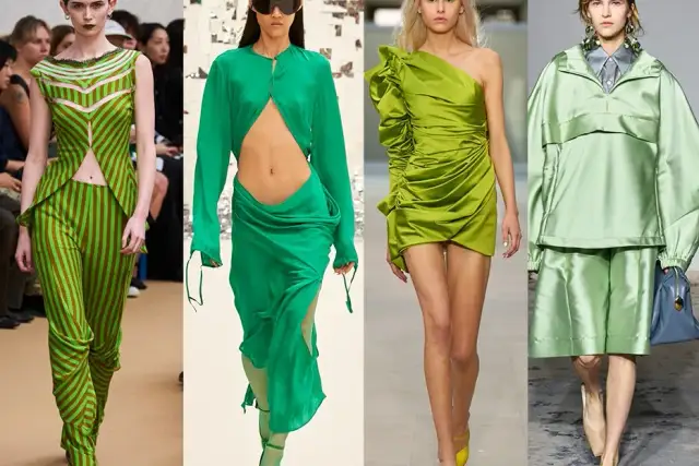 Zielony kolor jest modny: odkryj trendy, które przyciągają uwagę
