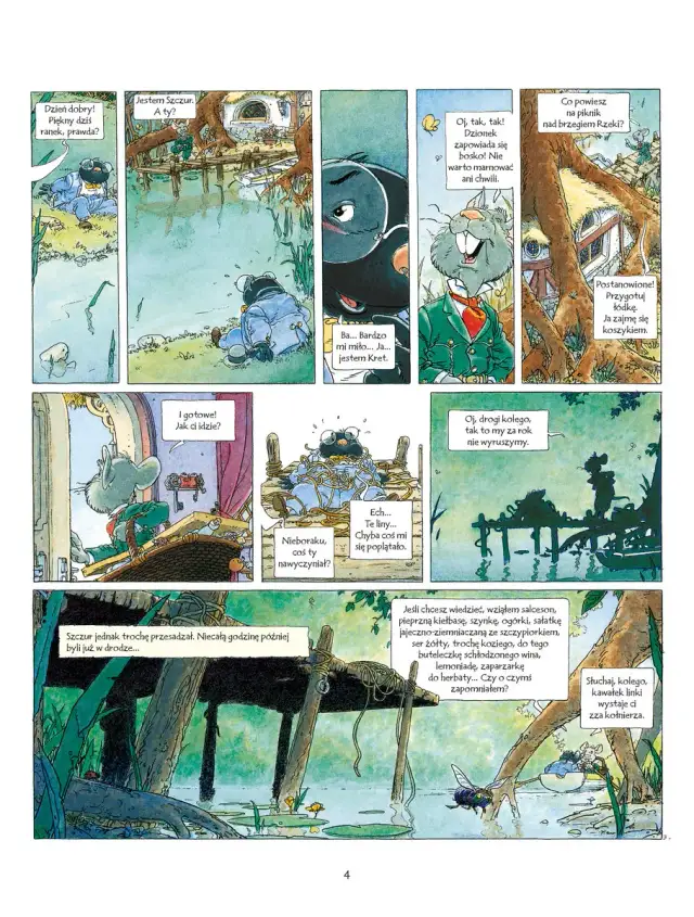 O czym szumią wierzby komiks - analiza fabuły i postaci w historii