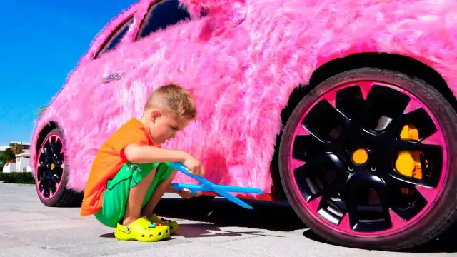 Różowe auto zabawka: idealne wybory dla małych miłośniczek samochodów