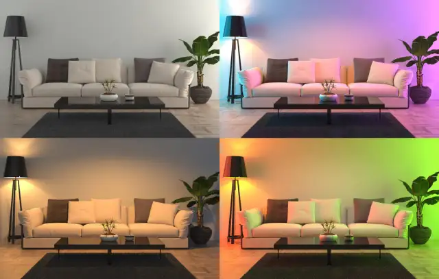 Jaka barwa światła do salonu stworzy przyjemną atmosferę relaksu?