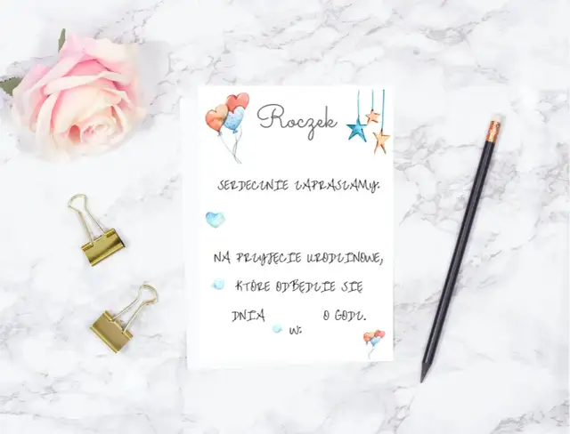 Zaproszenie na 1 urodziny do druku: Wzory i pomysły na niezwykłą kartę