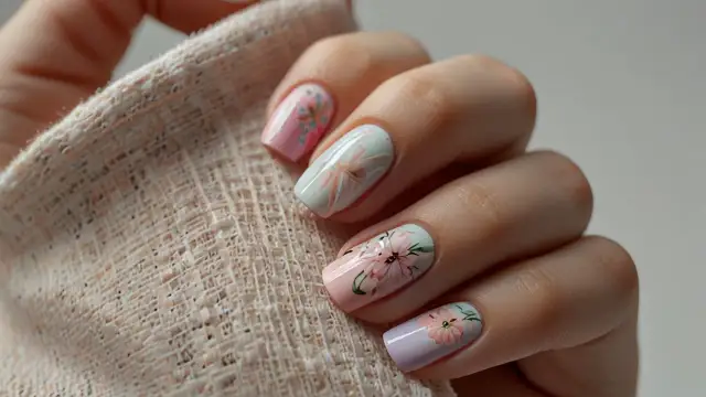 Krótkie jasne paznokcie! 7 wiosennych trendów, które Cię oczarują