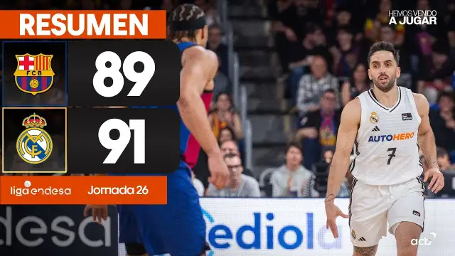 Real Madrid y Barcelona: un emocionante duelo de baloncesto que impacta la Liga