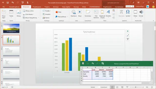 Jak wstawić wykres w PowerPoincie i uczynić prezentację bardziej atrakcyjną