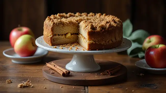 Klasyczny przepis na ciasto z jabłkami i kruszonką: Prosty i smaczny