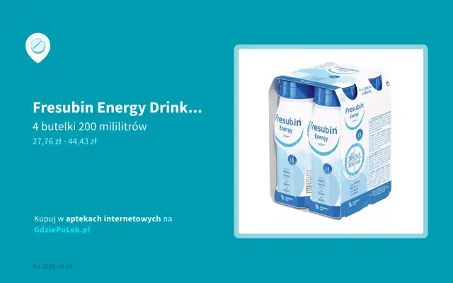 Gdzie kupić Fresubin Energy Drink? Sprawdź najlepsze oferty teraz