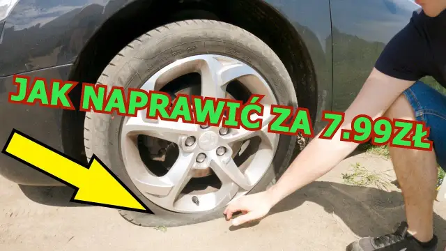 Jak samodzielnie naprawić przebitą oponę – prosty sposób na uniknięcie kosztów