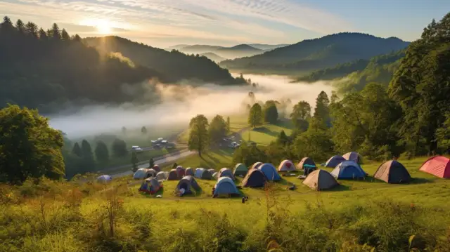 Pola namiotowe Sielpia Wielka - Cennik i atrakcje