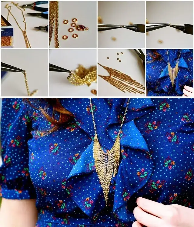 Jak zrobić naszyjnik z drutu: prosty tutorial krok po kroku