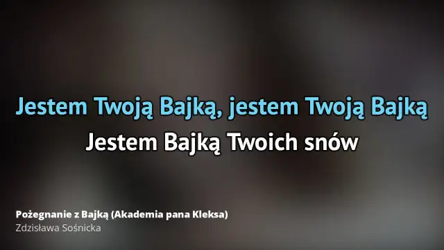 Kto śpiewa jestem twoją bajką? Poznaj wykonawcę i historię utworu