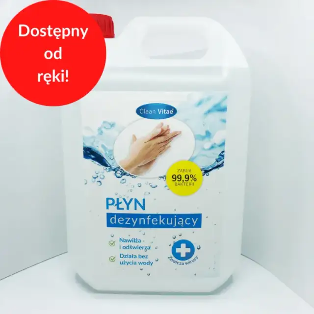 Płyn do dezynfekcji rąk jak w szpitalu – wybierz skuteczne rozwiązania