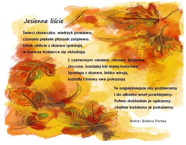 Wiersze o jesiennych liściach – piękno i emocje jesieni w poezji