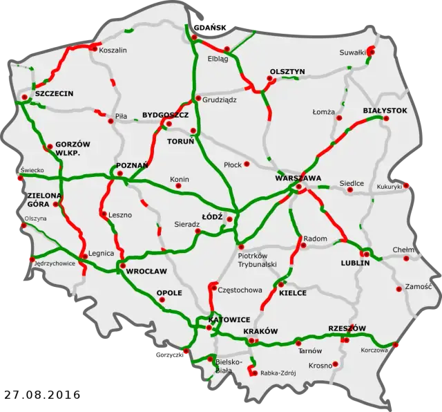 Ile autostrad jest w Polsce? Aktualna liczba, długości i plany rozbudowy