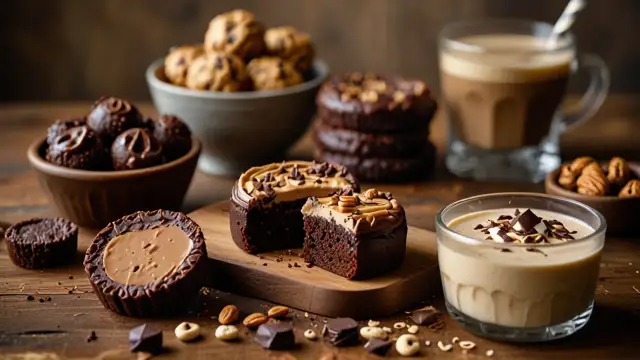 Przepisy na słodkości z czekoladą i masłem orzechowym: Smaki, które zachwycą