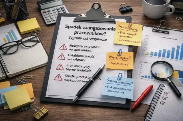 Jak rozpoznać spadek zaangażowania pracowników i jak na niego reagować?