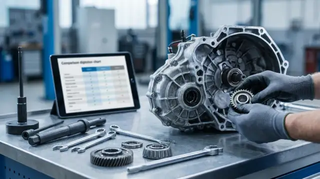 Profesjonalna naprawa skrzyni biegów – koszty i procedury