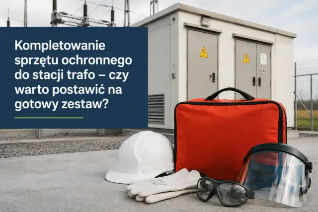 Kompletowanie sprzętu ochronnego do stacji trafo – czy warto postawić na gotowy zestaw?