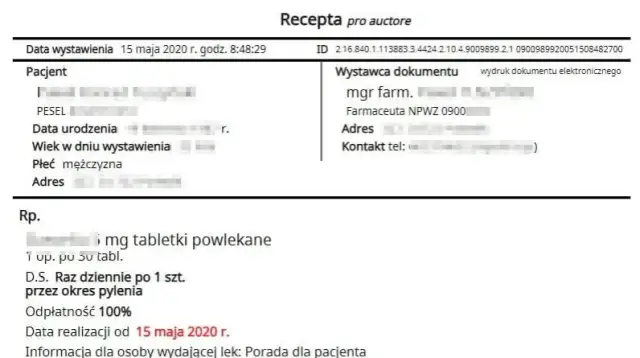Jak wystawić e receptę pro auctore i uniknąć problemów z PESEL-em