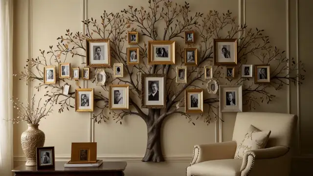 Rodzinna historia na ścianie? Drzewo genealogiczne na prezent