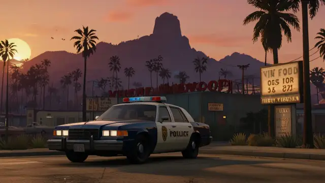 Zostań stróżem prawa w Los Santos! Oto GTA jako policja w grze