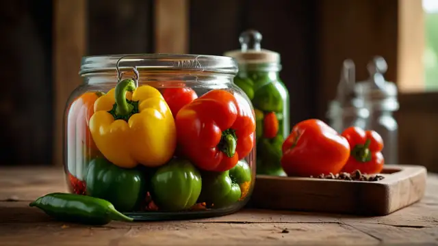 Jak przygotować paprykę na zimę do słoików – Prosty przepis na paprykę