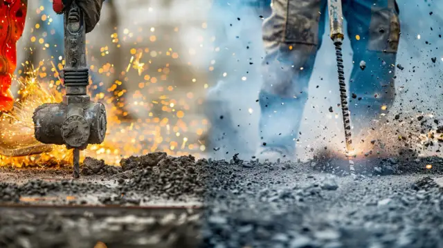 Młot pneumatyczny czy młotek igłowy: Który narzędzie wybrać?