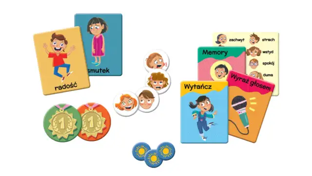 Co za emocje gra edukacyjna - rozwijaj emocjonalną inteligencję dziecka